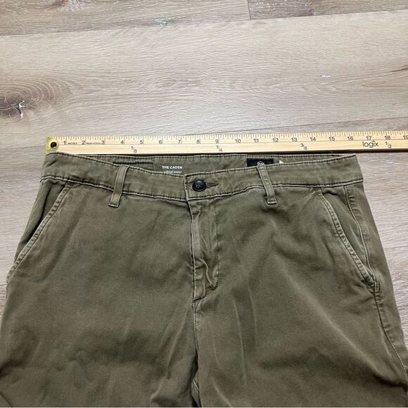 AG Adriano Goldschmied The Caden Tailored Trouser Women's 30x28 Green - Picture 4 of 12